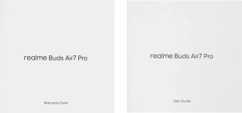 Гарнитура внутриканальные Realme Air 7 Pro (RMA2407) белый беспроводные bluetooth в ушной раковине (6941764461611) - купить недорого с доставкой в интернет-магазине