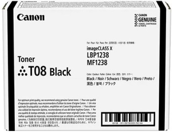 Картридж лазерный Canon T08BK 3010C006 черный (11000стр.) для Canon Canon i-SENSYS X 1238i, 1238iF, 1238P, 1238Pr - купить недорого с доставкой в интернет-магазине