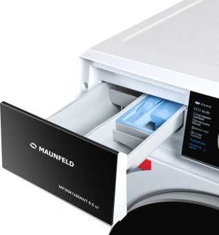 Стиральная машина Maunfeld MFWM148IWHT класс: A+++ загр.фронтальная макс.:8кг белый инвертор - купить недорого с доставкой в интернет-магазине