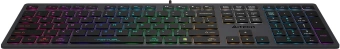 Клавиатура A4Tech FX60H серый USB slim LED (FX60H GREY/NEON) кабель 1.5м - купить недорого с доставкой в интернет-магазине
