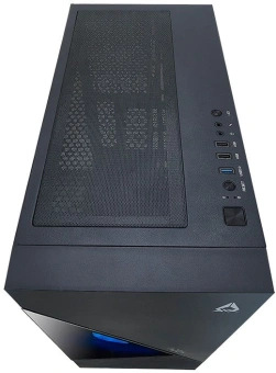 Корпус Azza Eclipse черный без БП ATX 9x120mm 5x140mm 2xUSB2.0 1xUSB3.0 audio bott PSU - купить недорого с доставкой в интернет-магазине