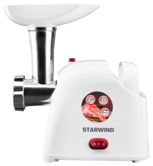 Мясорубка Starwind SMG3110 1500Вт белый - купить недорого с доставкой в интернет-магазине