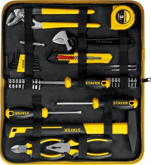Набор инструментов Stayer 22052-H40 40 предметов - цена, купить или заказать с доставкой в интернет-магазине Набор инструментов Stayer 22052-H40 40 предметов - купить недорого с доставкой в интернет-магазине