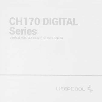 Корпус Deepcool CH170 Digital белый без БП miniITX 6x120mm 2xUSB3.0 audio bott PSU - купить недорого с доставкой в интернет-магазине