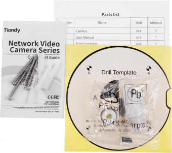 Камера видеонаблюдения IP Tiandy Pro TC-C32TS I8/A/E/Y/M/H/2.7-13.5mm/V4.0 2.7-13.5мм цв. корп.:белый (TC-C32TS I8/A/E/Y/M/H/V4.0) - купить недорого с доставкой в интернет-магазине