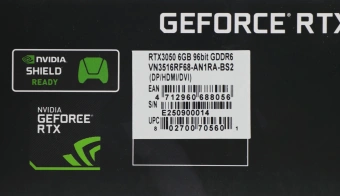 Видеокарта Biostar PCI-E 4.0 VN3516RF68 NVIDIA GeForce RTX 3050 6Gb 96bit GDDR6 1042/14000 DVIx1 HDMIx1 DPx1 HDCP Ret - купить недорого с доставкой в интернет-магазине