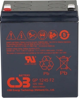 Батарея для ИБП CSB GP 1245 F2 (12V16W) 12В - купить недорого с доставкой в интернет-магазине