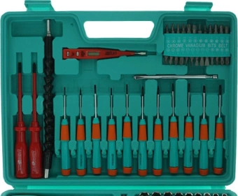 Набор отверток Sturm! 1040-02-SS10 в компл.:71 предмет жесткий кейс - купить недорого с доставкой в интернет-магазине