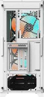 Корпус Gigabyte C301G белый без БП ATX 3x120mm 5x140mm 2xUSB3.0 audio bott PSU - купить недорого с доставкой в интернет-магазине