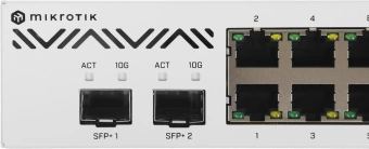 Маршрутизатор MikroTik CCR2004-16G-2S+PC 10/100/1000BASE-TX/SFP/SFP+ белый - купить недорого с доставкой в интернет-магазине