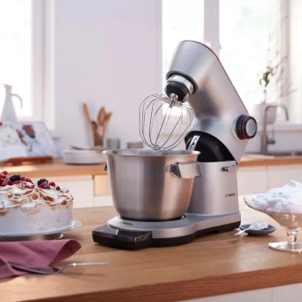 Кухонная машина Bosch MUM9YX5S12 планетар.вращ. 1600Вт серебристый - купить недорого с доставкой в интернет-магазине