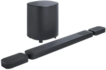 Саундбар JBL BAR 1000 MK2 7.1.4 660Вт+300Вт черный - купить недорого с доставкой в интернет-магазине