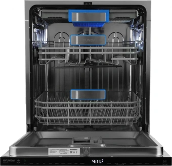 Посудомоечная машина встраив. Hyundai HBD 6105 2100Вт полноразмерная нержавеющая сталь инвертор - купить недорого с доставкой в интернет-магазине