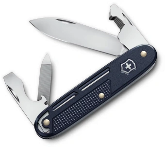 Нож перочинный Victorinox Synergy Alox (0.8216.22) 93мм 9функц. синий - купить недорого с доставкой в интернет-магазине