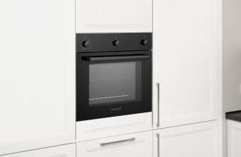 Духовой шкаф Электрический Weissgauff EOV 206 SB Black Edition черный - купить недорого с доставкой в интернет-магазине