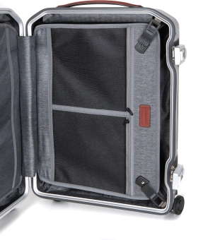 Чемодан Piquadro PQ-LM (BV4425PQLM/NCU) 40x55x20см 37л. 3.46кг. поликарбонат/натур.кожа темно-серый - купить недорого с доставкой в интернет-магазине
