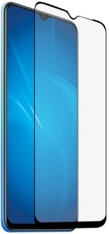 Защитное стекло для экрана DF vColor-21 черный для Vivo Y53s 4G/Y31/Y31s 2.5D 1шт. (DF VCOLOR-21 (BLACK)) - купить недорого с доставкой в интернет-магазине