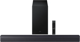 Саундбар Samsung HW-B450F/RU 2.1 300Вт+220Вт черный - купить недорого с доставкой в интернет-магазине