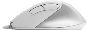 Мышь A4Tech Fstyler FM45S Air белый/серебристый оптическая 2400dpi silent USB 7but (FM45S AIR USB (SILVER WHITE)) - купить недорого с доставкой в интернет-магазине