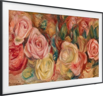 Телевизор QLED Samsung 43" QE43LS03DAUXRU The Frame черный 4K Ultra HD 60Hz DVB-T2 DVB-C DVB-S2 USB WiFi Smart TV - купить недорого с доставкой в интернет-магазине