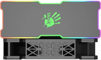 Устройство охлаждения(кулер) Bloody AC-16 ARGB Soc-AM5/AM4/1200/1700/1851 черный 4-pin 20-30dB Al+Cu 220W 590gr Ret (AC-16-ARGB220-BK) - купить недорого с доставкой в интернет-магазине