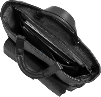 Деловая сумка тоут мужская Piquadro Materia CA7265W151/N черная натур.кожа - купить недорого с доставкой в интернет-магазине