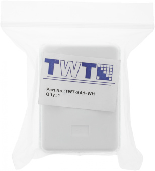 Коробка Lanmaster TWT-SA1-WH настенная 62x67x30мм крышка Keystone ПВХ белый - купить недорого с доставкой в интернет-магазине