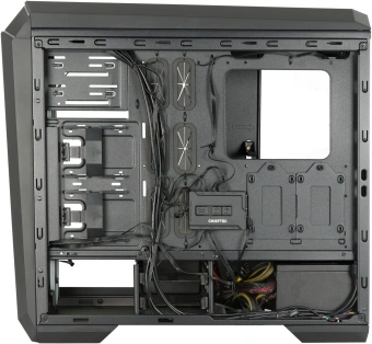 Корпус Chieftec Stallion II черный без БП ATX 2x120mm 2x140mm 1x180mm 1xUSB2.0 audio bott PSU - купить недорого с доставкой в интернет-магазине