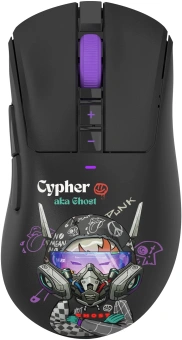 Мышь A4Tech Bloody R73 Pro черный/рисунок оптическая 26000dpi беспров. USB-C 7but (R73 PRO CYPHER GHOST) - купить недорого с доставкой в интернет-магазине