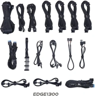 Блок питания Lian-Li ATX 1300W EDGE1300 Gen.5 80+ platinum (20+4pin) APFC 120mm fan 16xSATA Cab Manag RTL - купить недорого с доставкой в интернет-магазине