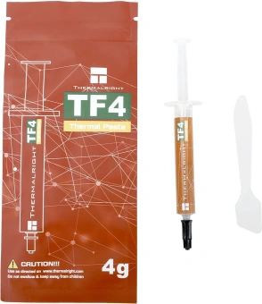 Термопаста Thermalright TF4-4G 9.5Вт/(м-К) шприц 4гр. - купить недорого с доставкой в интернет-магазине