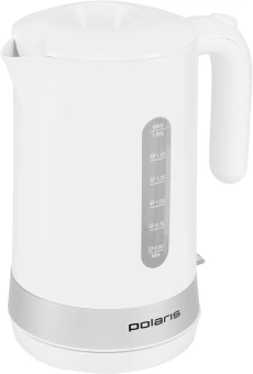 Чайник электрический Polaris PWK 1803C 1.8л. 2200Вт белый корпус: пластик - купить недорого с доставкой в интернет-магазине