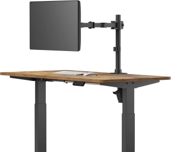 Кронштейн для мониторов Cactus CS-VM-D49-BK черный 17"-49" макс.20кг настольный поворот и наклон - купить недорого с доставкой в интернет-магазине