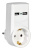 Адаптер-переходник IEK Т-01/01 (1 розетка) белый (блистер) - купить недорого с доставкой в интернет-магазине