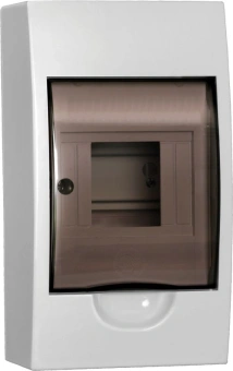 Щит распределительный IEK MKP12-N-04-40-20 ЩРН-П-4 для установки модульных устройств навесной 112мм 93мм 200мм 660B 4мод. пластик IP41 белый с возможностью установки счетчика (упак.:1шт) - купить недорого с доставкой в интернет-магазине