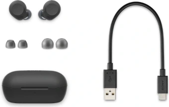 Гарнитура внутриканальные Sony WF-C710N черный беспроводные bluetooth в ушной раковине (WF-C710N/BZ E) - купить недорого с доставкой в интернет-магазине