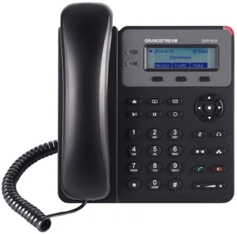 Телефон IP Grandstream GXP-1610P черный - купить недорого с доставкой в интернет-магазине