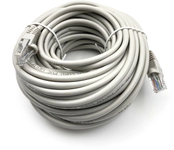 Патч-корд Buro UTP-5E-15M-G-LSZH UTP cat.5E 15м серый RJ-45 (m)-RJ-45 (m) - купить недорого с доставкой в интернет-магазине