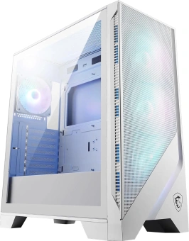 Корпус MSI MAG Forge 320R Airflow белый без БП ATX 4x120mm 2xUSB3.0 audio bott PSU - купить недорого с доставкой в интернет-магазине