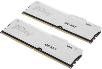 Память DDR5 2x16GB 5600MHz Kingston KF556C36BWEAK2-32 Fury Beast RGB RTL Gaming PC5-44800 CL36 DIMM 288-pin 1.25В kit single rank с радиатором Ret - купить недорого с доставкой в интернет-магазине