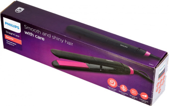 Выпрямитель Philips BHS375/00 черный макс.темп.:220С покрытие:керамико-кератиновое - купить недорого с доставкой в интернет-магазине