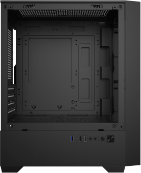 Корпус Оклик OCC-MN307 черный без БП mATX 8x120mm 2xUSB2.0 1xUSB3.0 audio bott PSU - купить недорого с доставкой в интернет-магазине