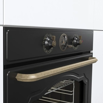 Духовой шкаф Электрический Gorenje BOS67372CLB черный - купить недорого с доставкой в интернет-магазине