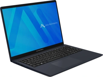 Ноутбук Maibenben M677 Ryzen 7 7730U 16Gb SSD512Gb AMD Radeon Graphics 16" IPS FHD+ (1920x1200) Windows 11 Home blue WiFi BT Cam 3896mAh (M6770F140HU4E10) - купить недорого с доставкой в интернет-магазине