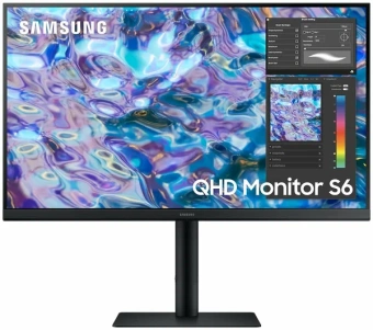 Монитор Samsung 27" S27F610EAIXCI черный IPS LED 5ms 16:9 HDMI матовая HAS Piv 1000:1 300cd 178гр/178гр 2560x1450 100Hz DP 2K - купить недорого с доставкой в интернет-магазине
