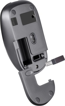 Мышь Defender Wave MM-995 черный оптическая 1600dpi silent беспров. USB для ноутбука 3but (52995) - купить недорого с доставкой в интернет-магазине