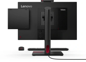 Неттоп Lenovo ThinkCentre Tiny M70q-5 slim i7 14700T (1.3) 16Gb SSD512Gb UHDG 770 Windows 11 Pro 64 GbitEth WiFi BT 135W kb мышь клавиатура черный (12TDS1WR00) - купить недорого с доставкой в интернет-магазине