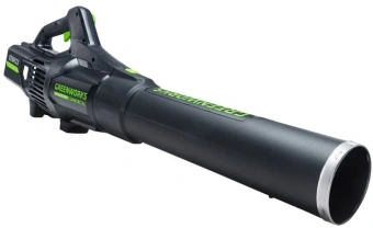 Воздуходувка Greenworks GD82ABII 1500Вт пит.:от аккум. черный/зеленый - купить недорого с доставкой в интернет-магазине
