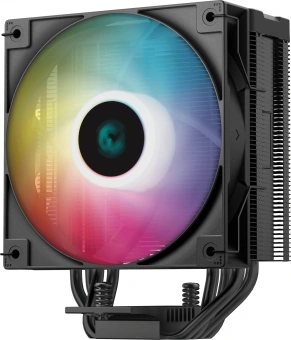 Устройство охлаждения(кулер) Deepcool AG400 Digital Bk ARGB Soc-AM5/AM4/1151/1200/1700 черный 4-pin Al+Cu LCD 220W 636gr Ret (R-AG400-BKADMN-G-1) - купить недорого с доставкой в интернет-магазине