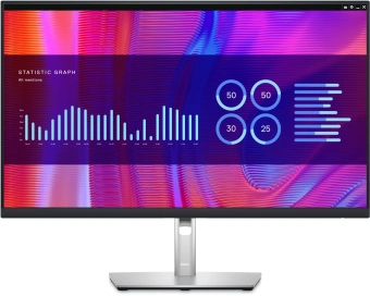 Монитор Dell 27" P2723DE черный IPS LED 5ms 16:9 HDMI матовая HAS Piv 1000:1 350cd 178гр/178гр 2560x1440 60Hz DP 2K USB 7.34кг - купить недорого с доставкой в интернет-магазине